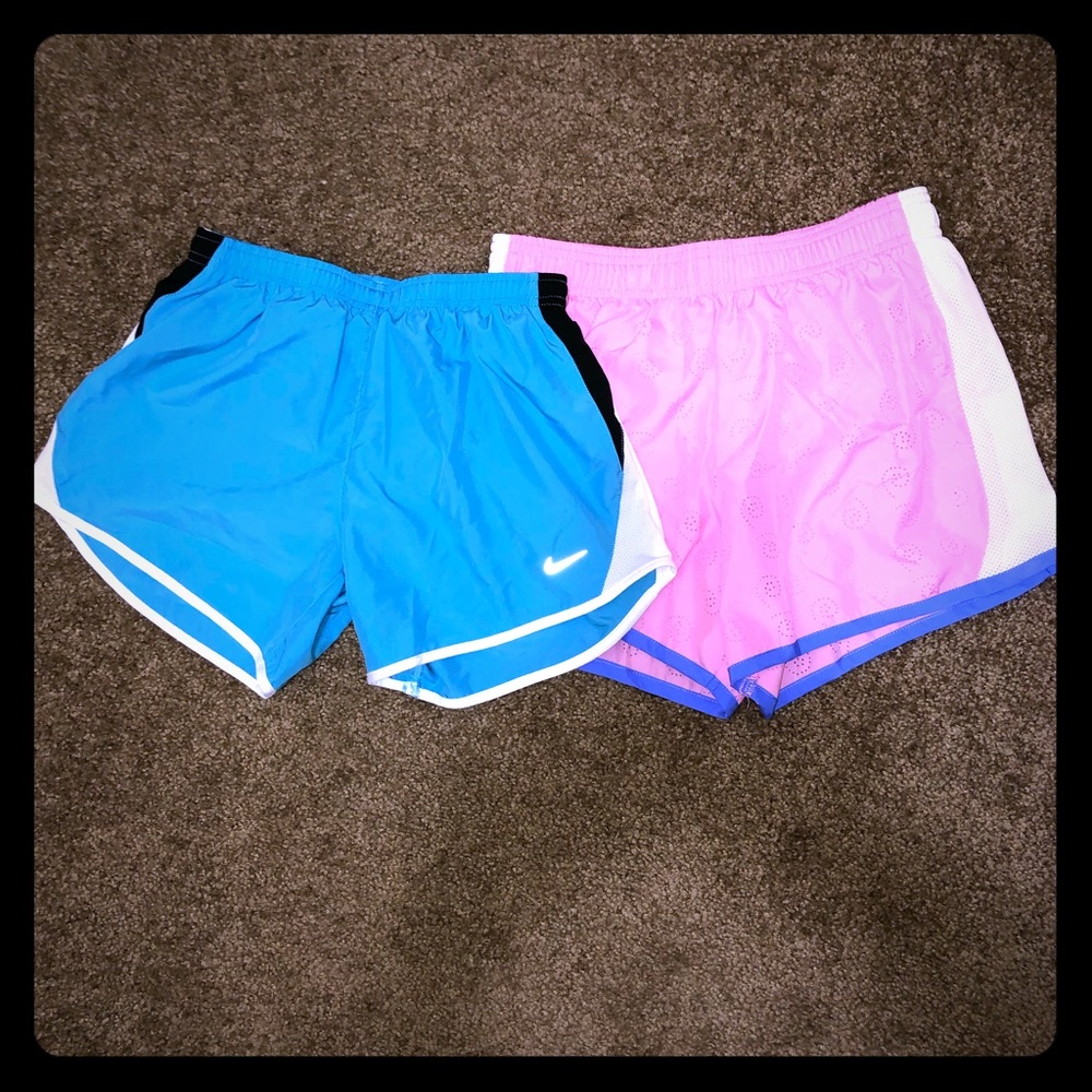 Girls shorts size 14-16 one Nike one Danskin Now